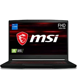 MSI GF63 GTX 1650 Intel Core i7 8th Gen laptop